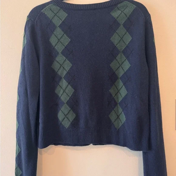 Reformation Clara Argyle Cardigan - Picture 5 of 6